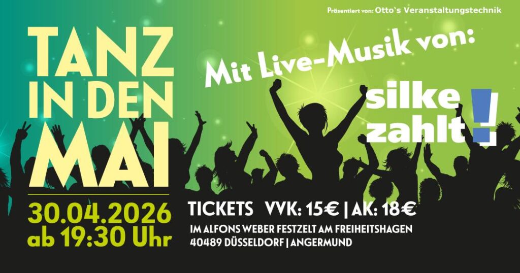 Tanz in den Mai in Duesseldorf Angermund